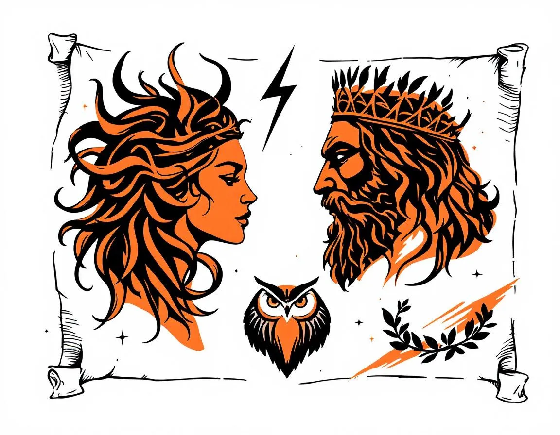 Significati dei Tatuaggi della Mitologia Greca